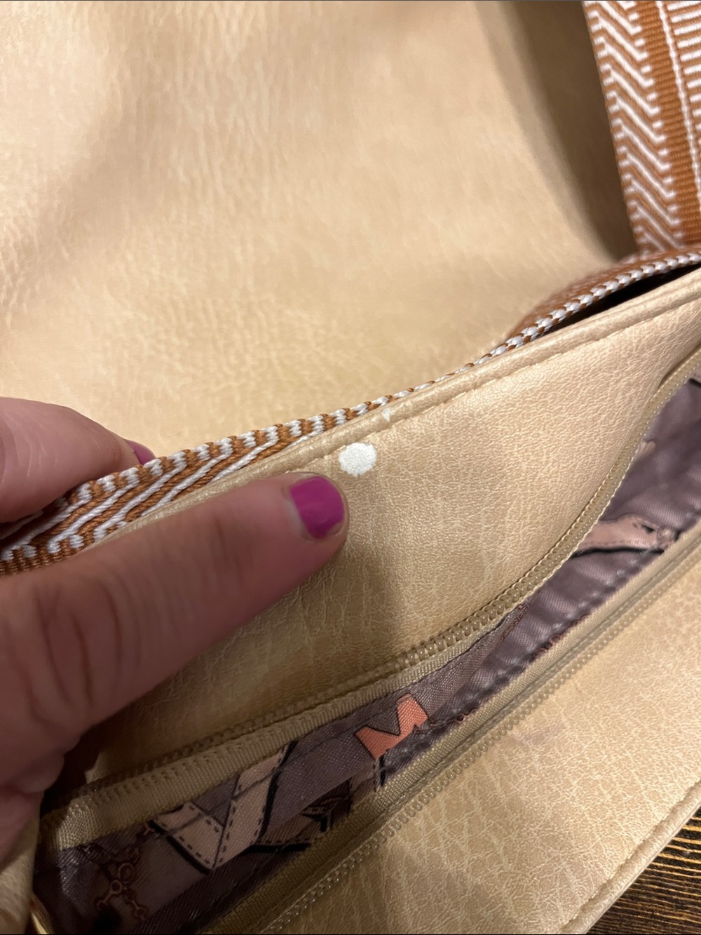 Montana West Leather Leopard Panel Crossbody - Picture 12 of 15